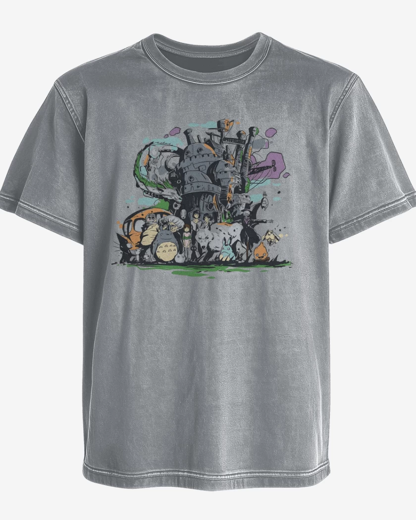 Polera desgastada Miyazakiverse