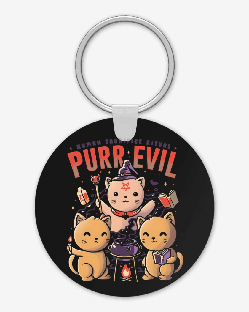 Llavero Purr Evil