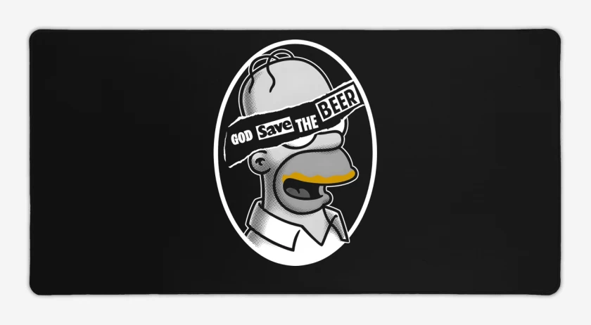 Mouse pad Gamer Dios Salve la Chela