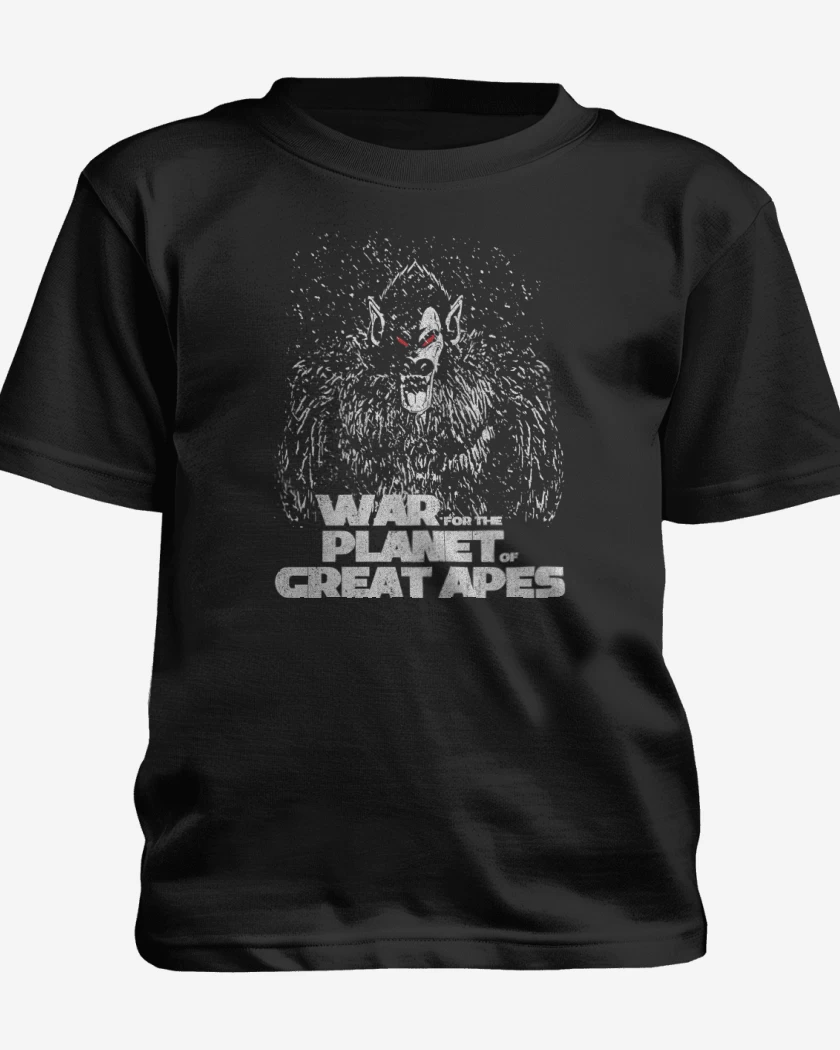 Polera de niño Negro de War for the Planet of Great Apes