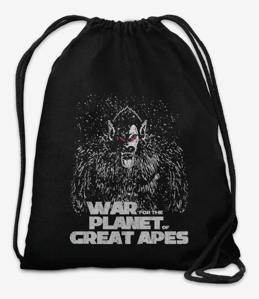 Mochila Negro de War for the Planet of Great Apes