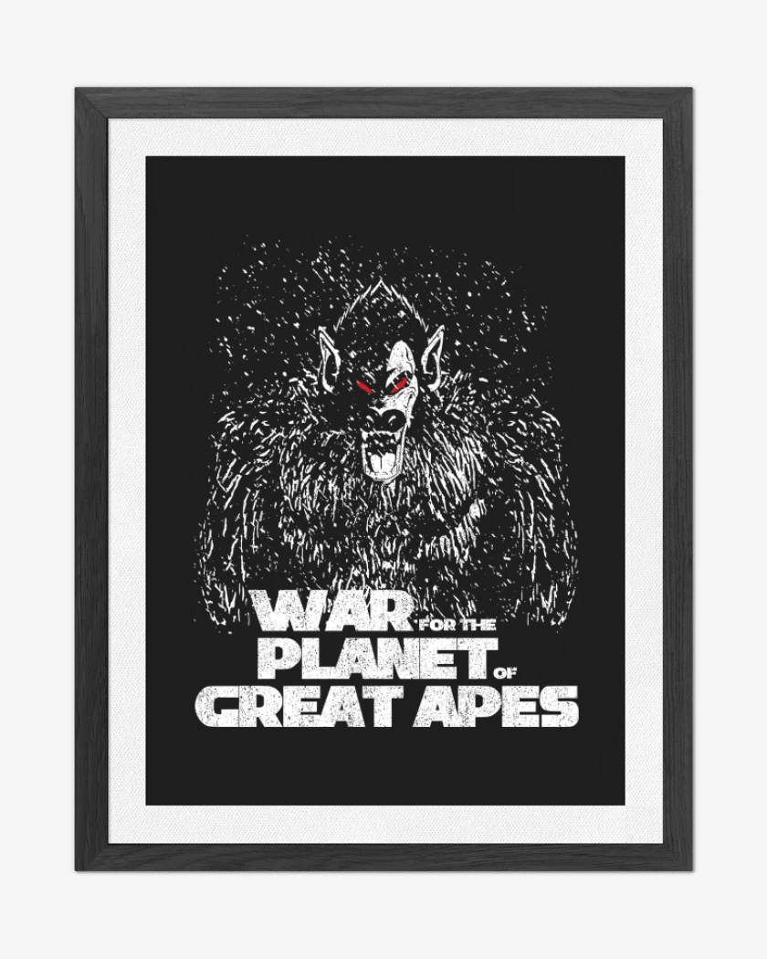 Cuadro decorativo War for the Planet of Great Apes