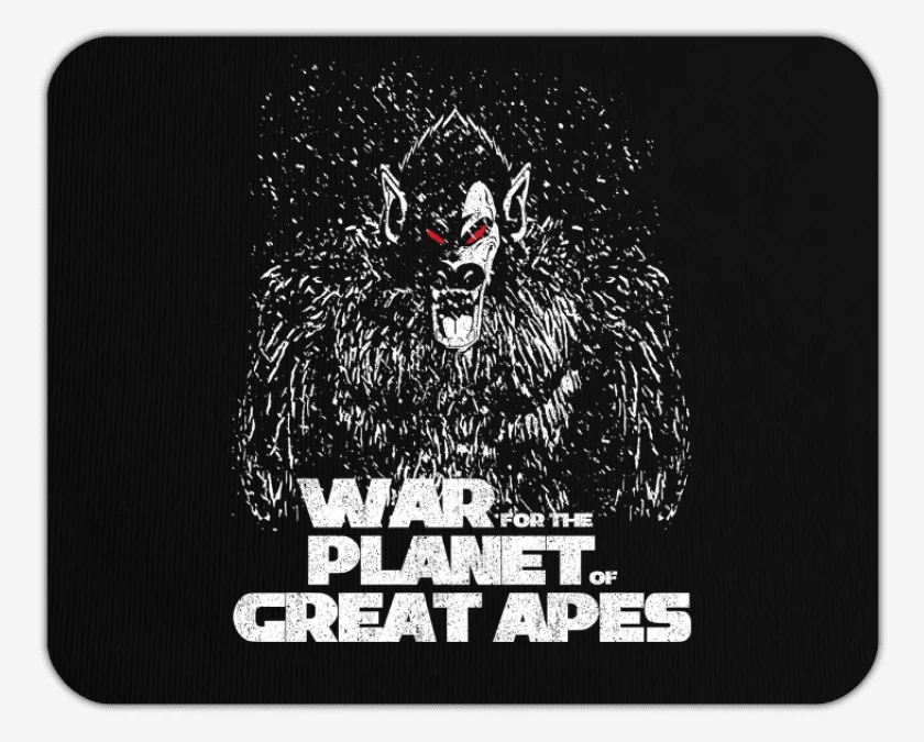 Mousepad War for the Planet of Great Apes
