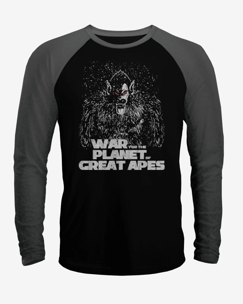 Polera Raglan War for the Planet of Great Apes