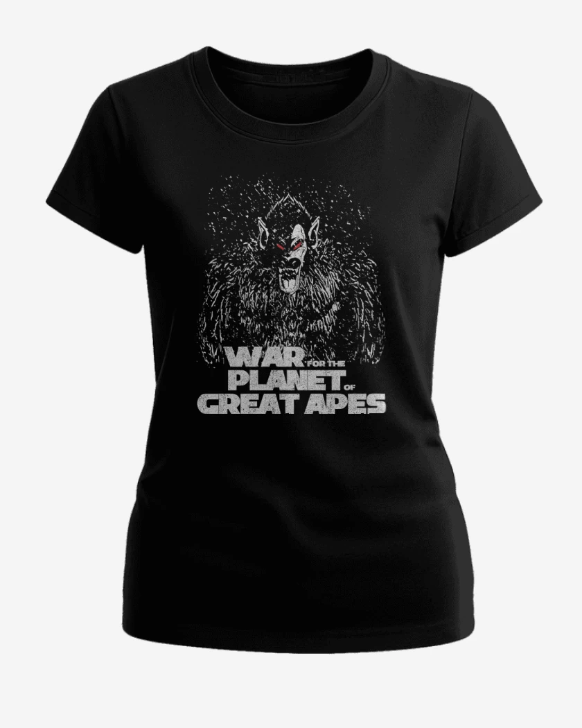 Polera de Mujer Negro de War for the Planet of Great Apes