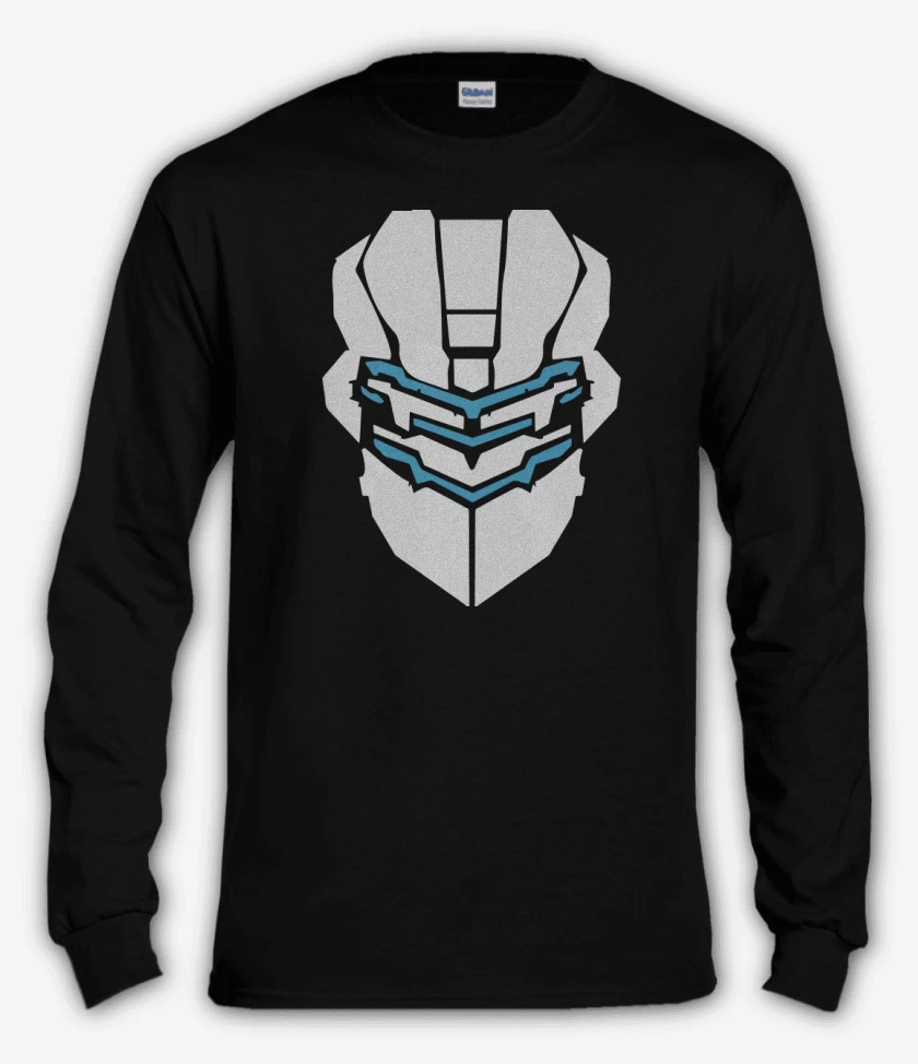 Polera manga larga Negro de Helmet Space