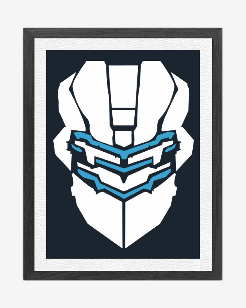 Cuadro decorativo Azul Marino de Helmet Space