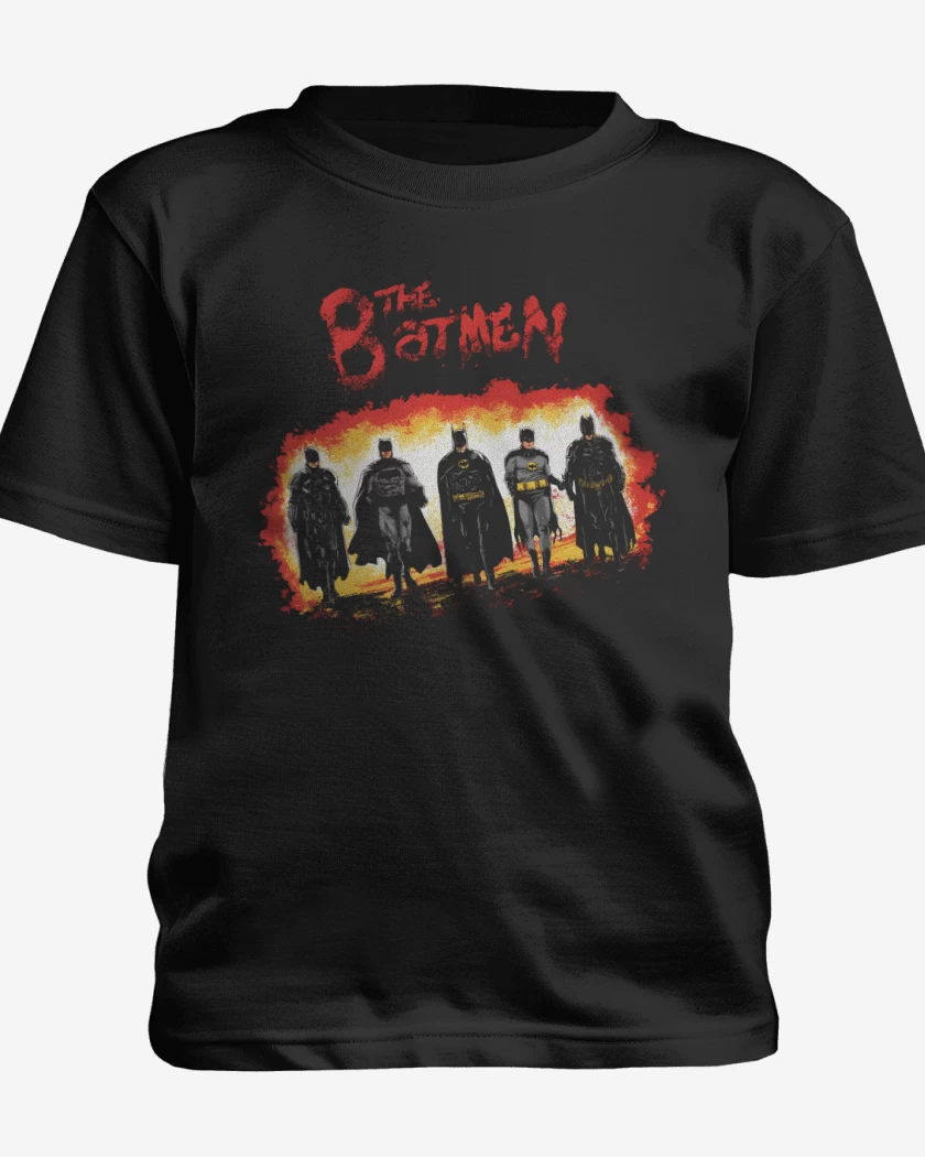 Polera de niño Negro de The Batmen