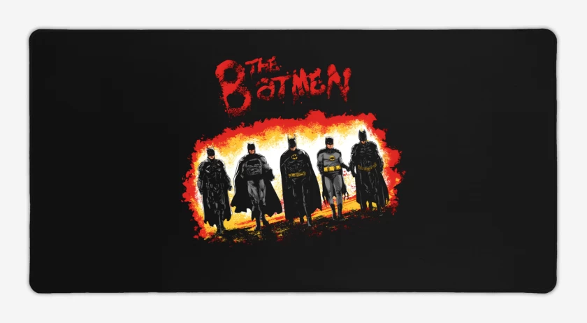 Mouse pad Gamer Negro de The Batmen