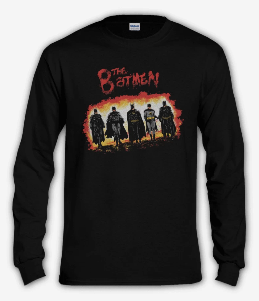 Polera manga larga The Batmen