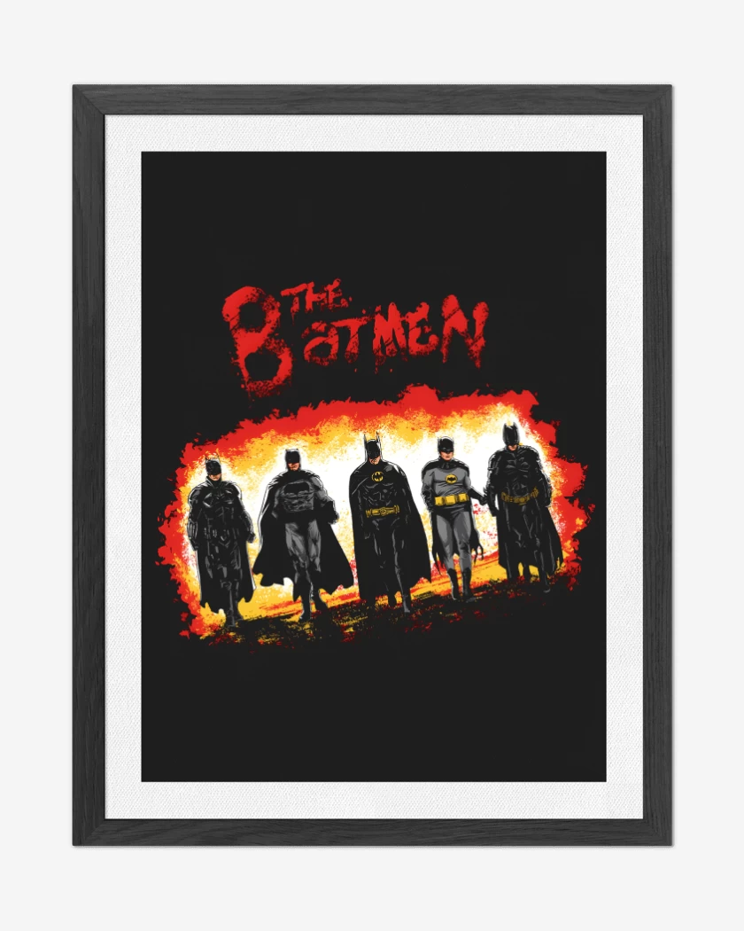 Cuadro decorativo Negro de The Batmen