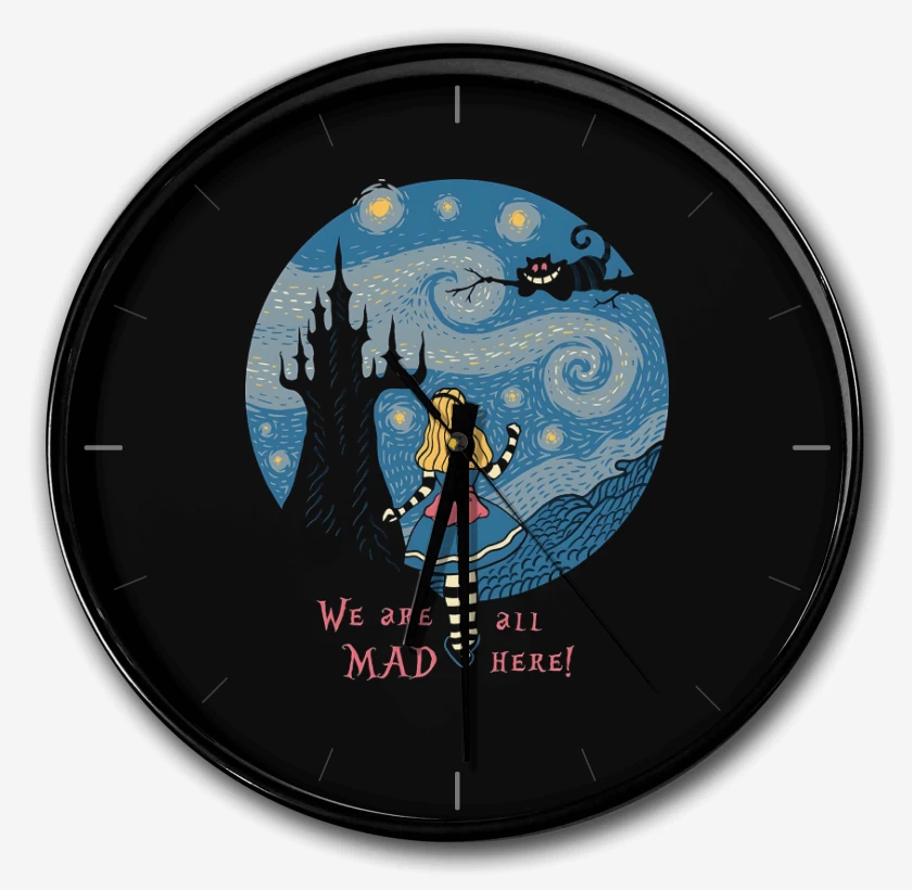 Reloj We Are All Mad Here!
