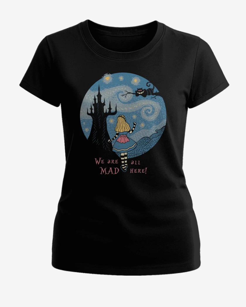Polera de Mujer We Are All Mad Here!