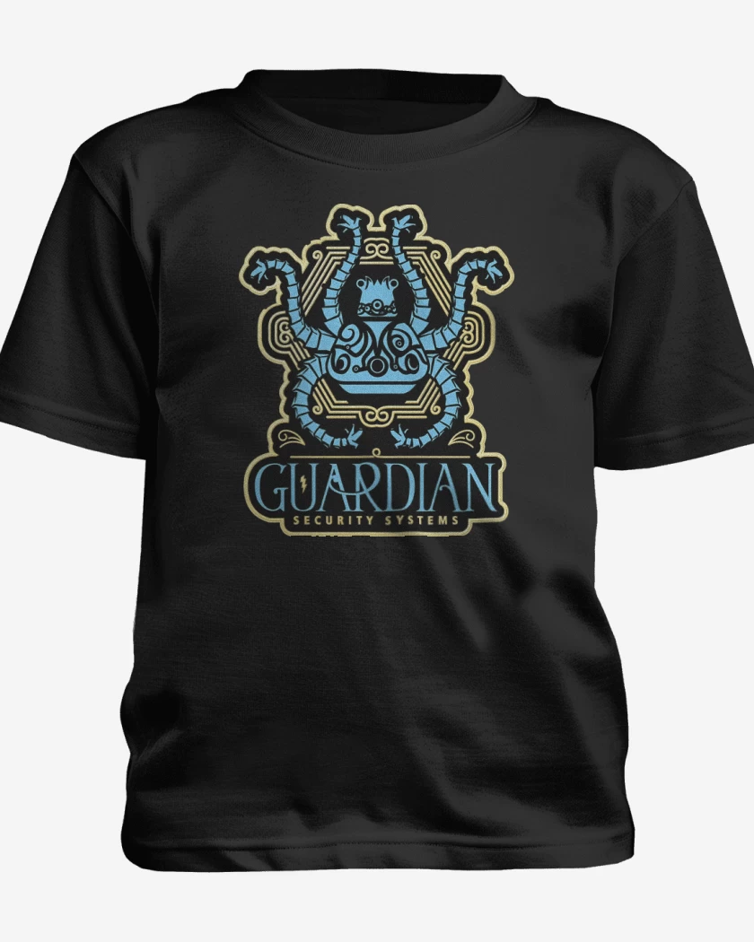 Polera de niño Negro de Guardian de Hyrule