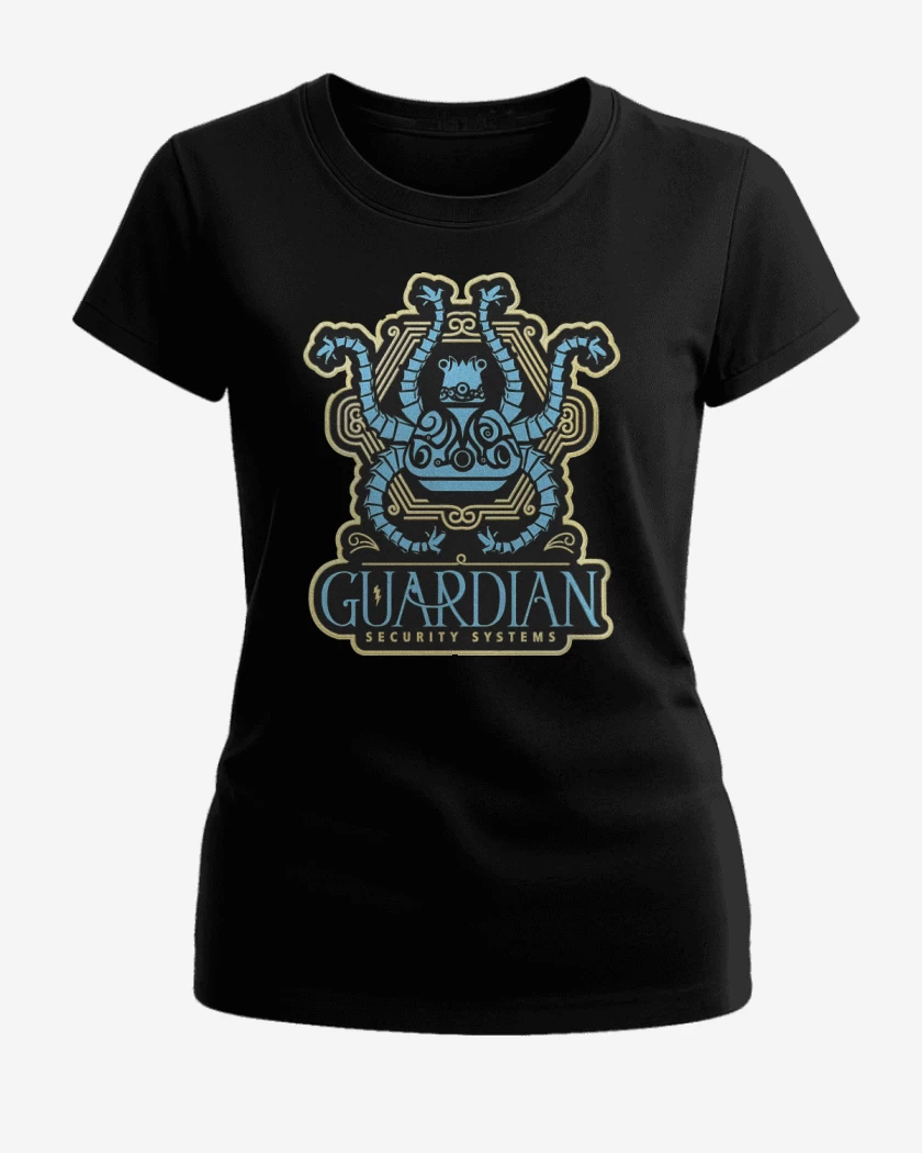 Polera de Mujer Negro de Guardian de Hyrule