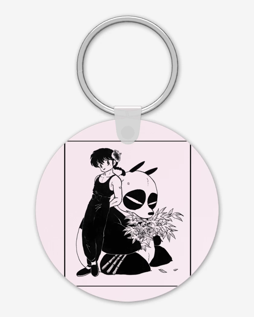 Llavero Genma Saotome & Ranma