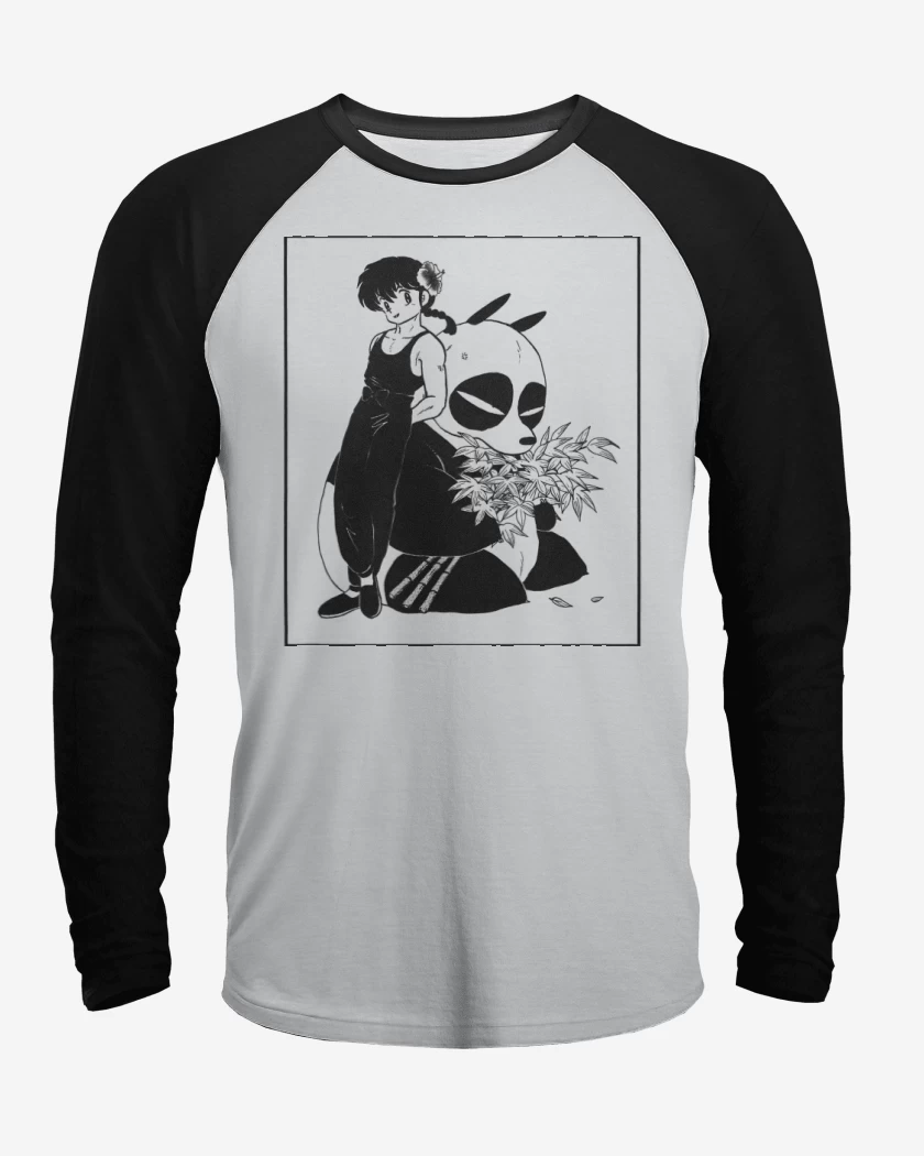 Polera Raglan Genma Saotome & Ranma