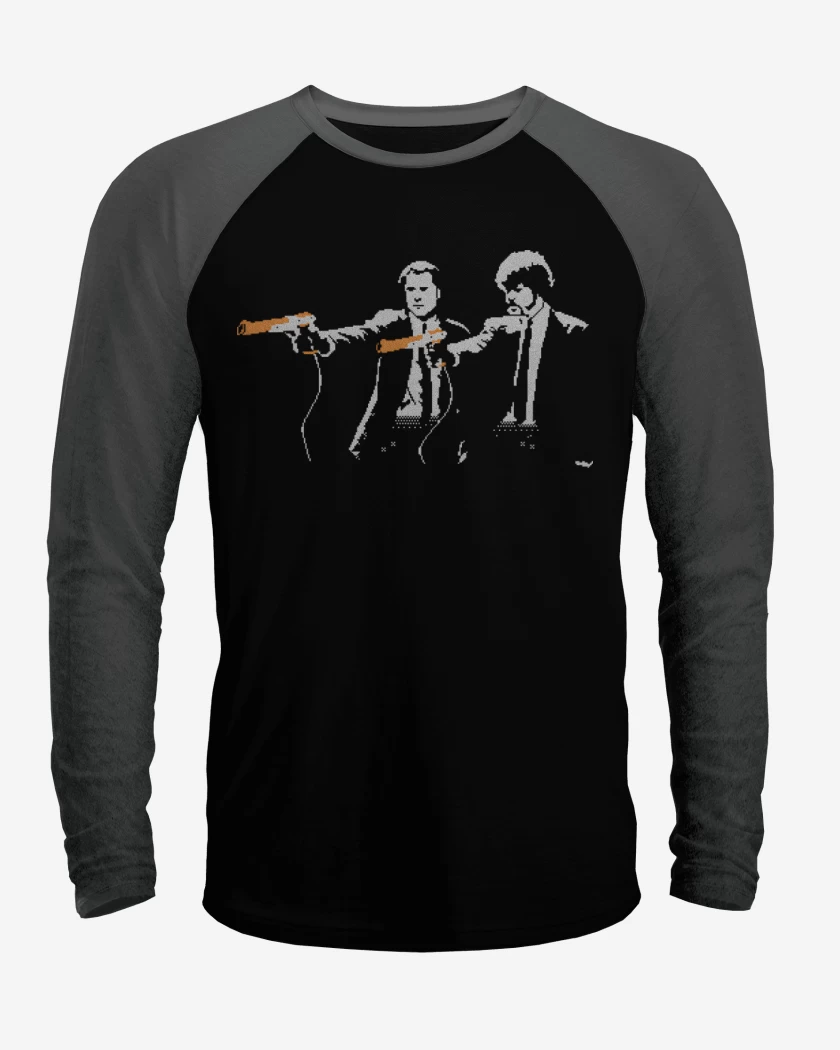 Polera Raglan Pixel Fiction