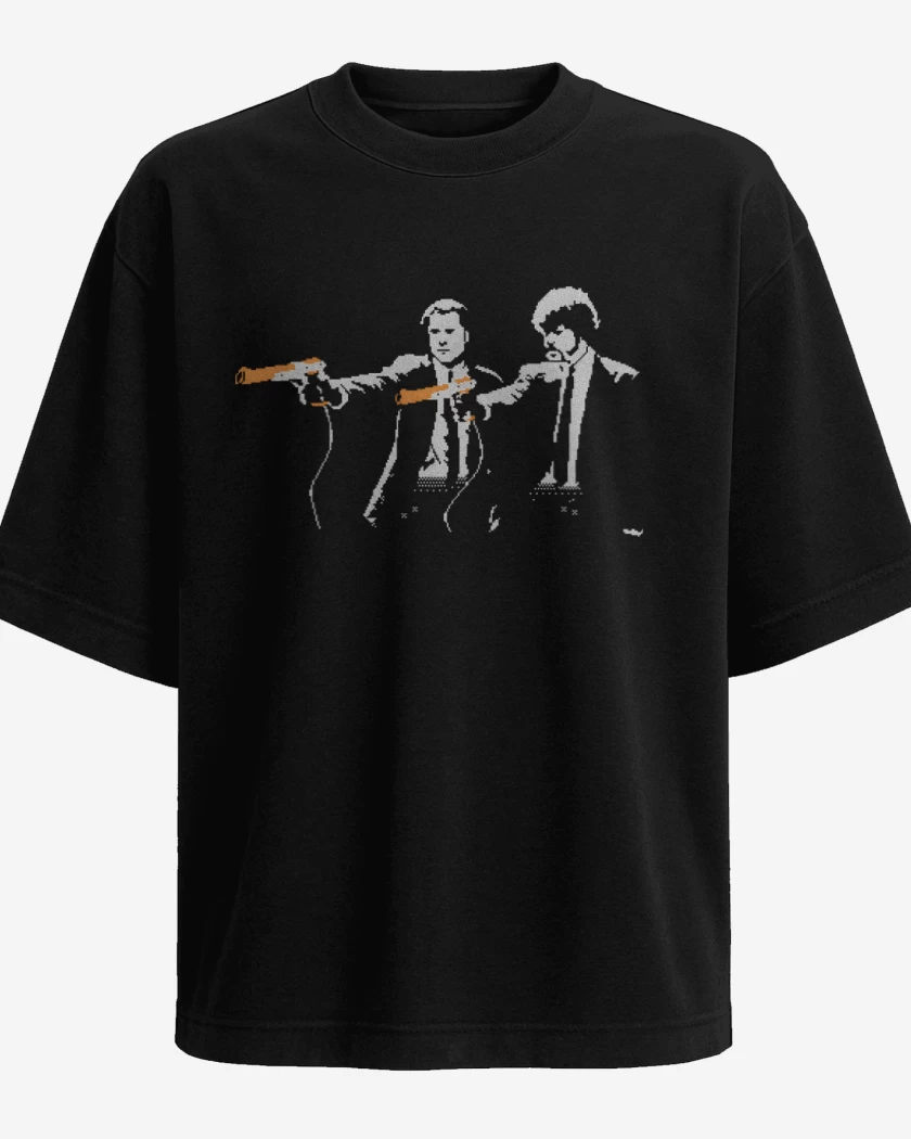 Polera Oversize Pixel Fiction