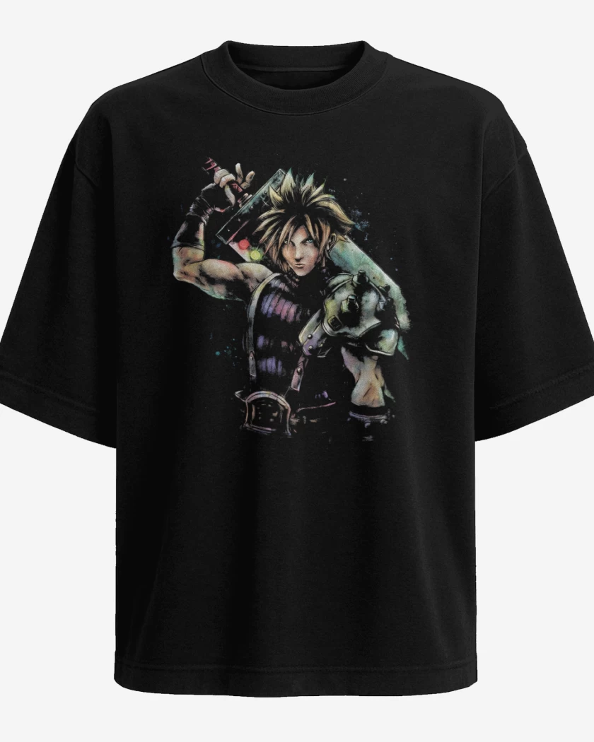 Polera Oversize Cloud Strife