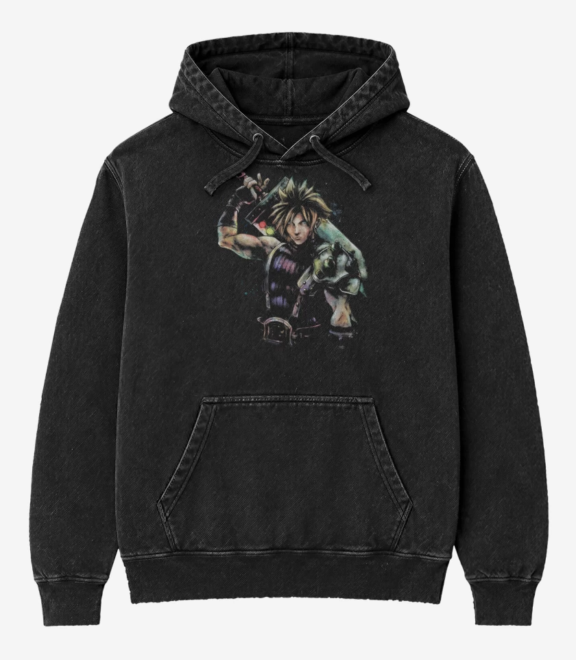 Poleron Canguro Acid Wash Cloud Strife