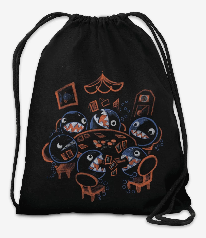 Mochila Negro de Poker de Chomps
