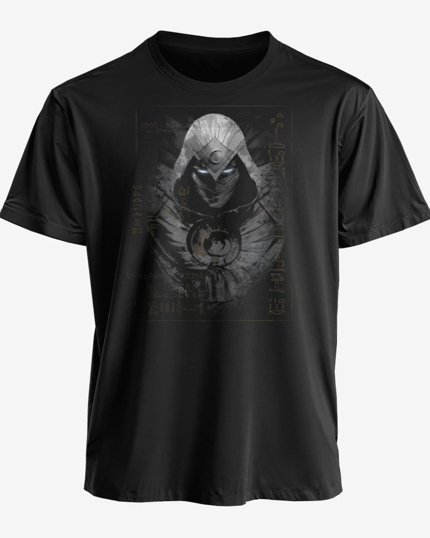 Polera premium Negro de Caballero Lunar