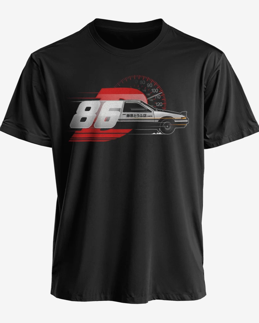 Polera premium Negro de Drift King