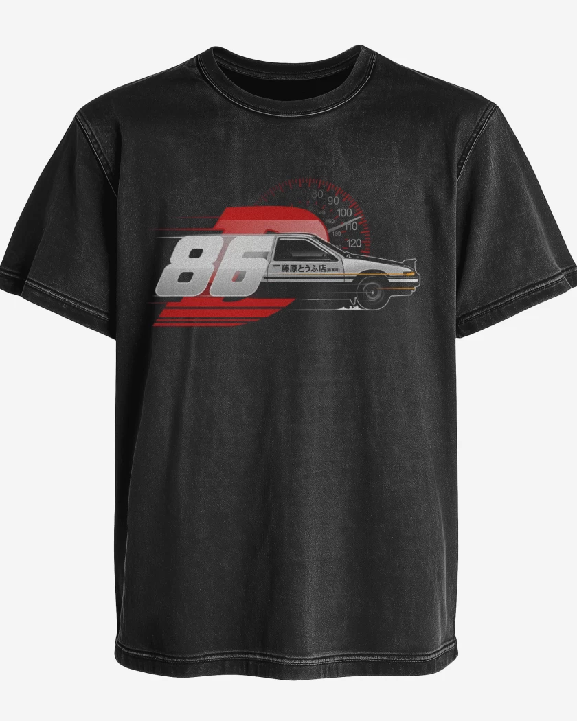 Polera desgastada Drift King