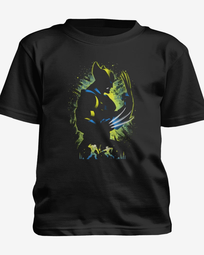 Polera de niño Negro de Wolverine