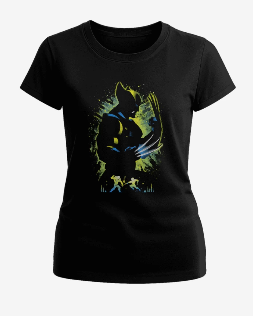 Polera de Mujer Negro de Wolverine