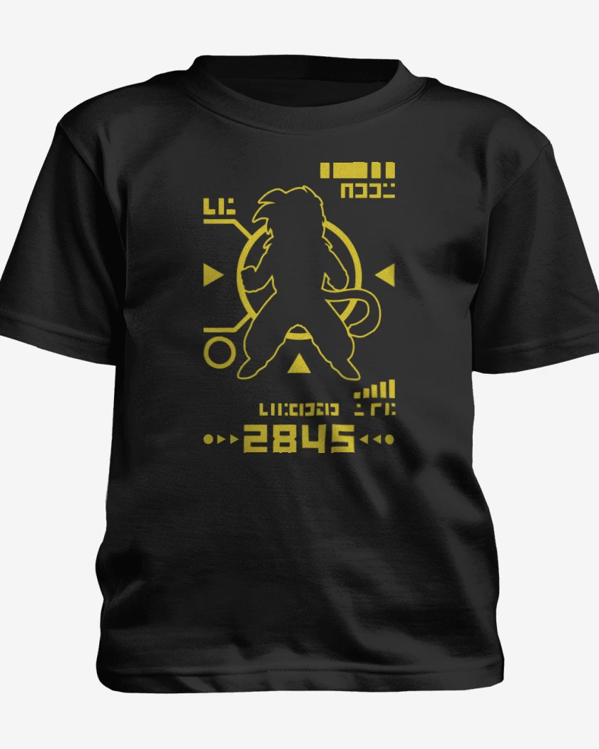 Polera de niño Negro de Gohan
