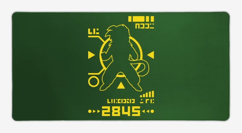 Mouse pad Gamer Verde jade de Gohan