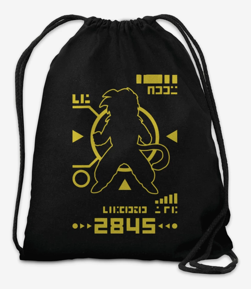 Mochila Negro de Gohan