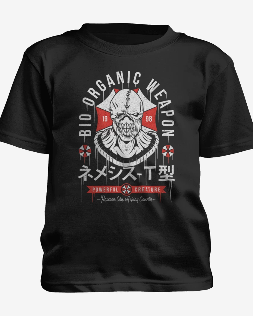 Polera de niño Negro de El nemesis
