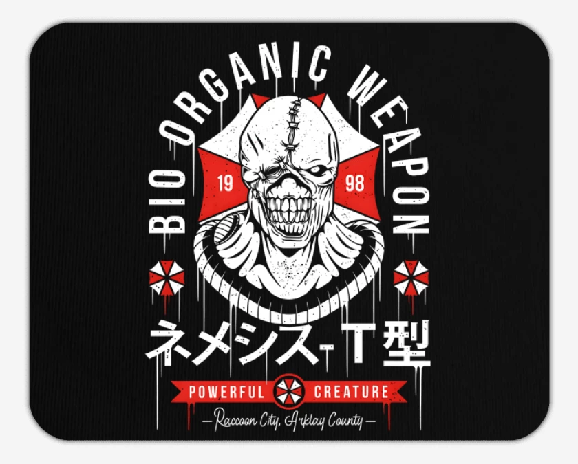 Mousepad Negro de El nemesis
