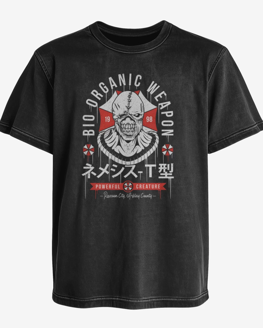 Polera desgastada El nemesis