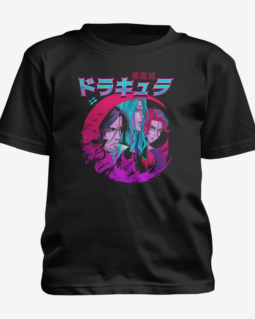 Polera de niño Negro de Castlevania