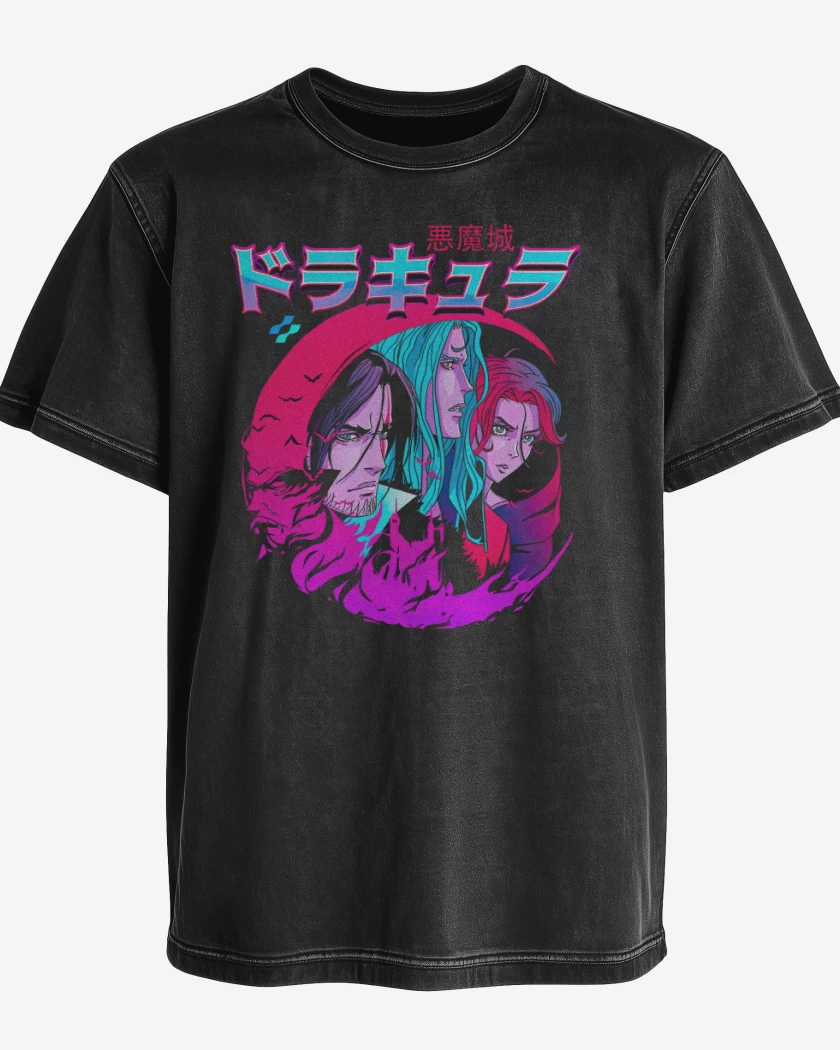 Polera desgastada Castlevania