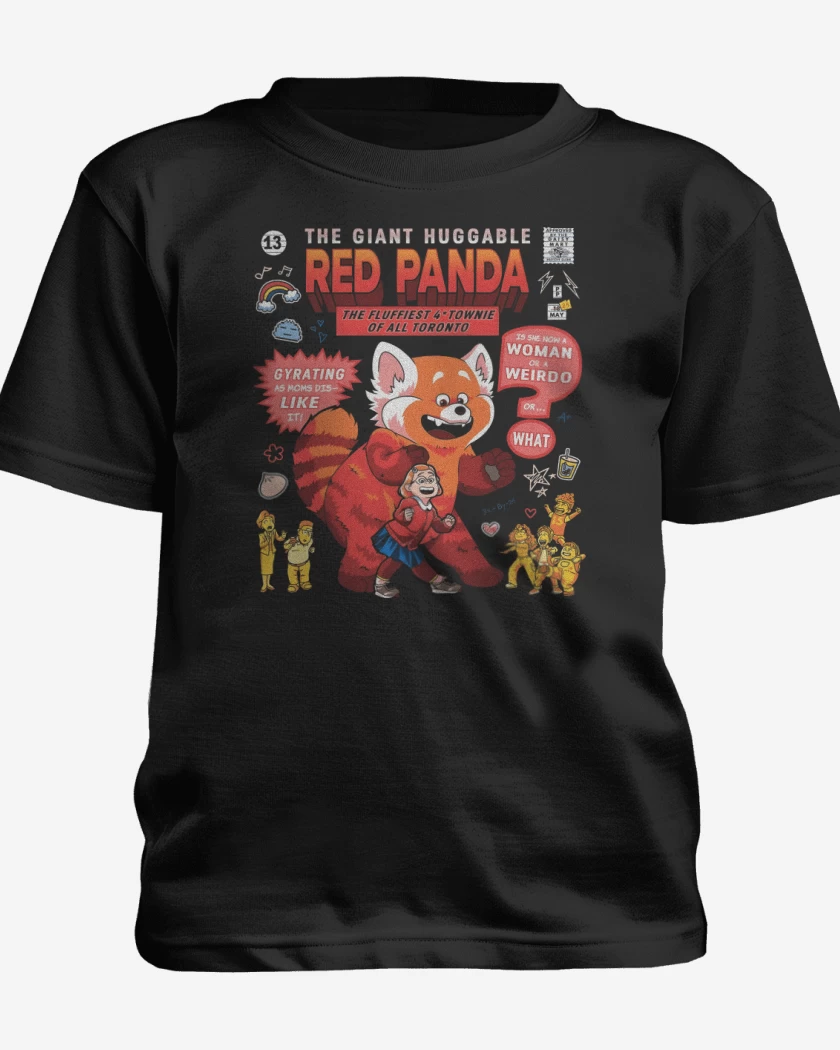Polera de niño Negro de Red Panda