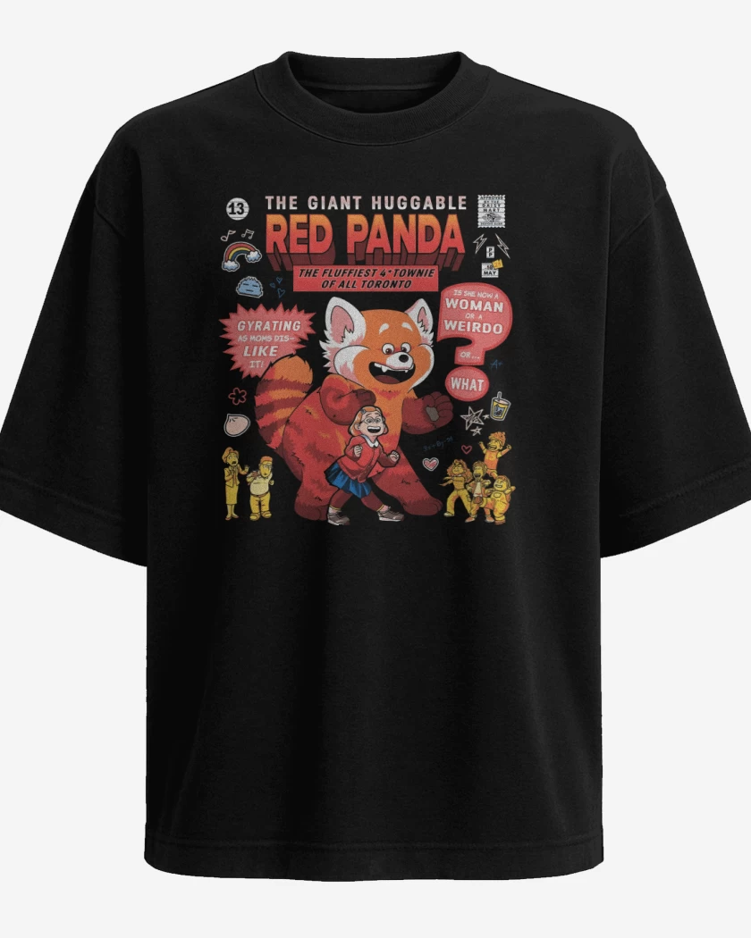 Polera Oversize Red Panda