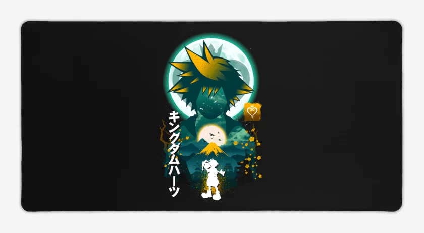 Mouse pad Gamer Negro de Sora