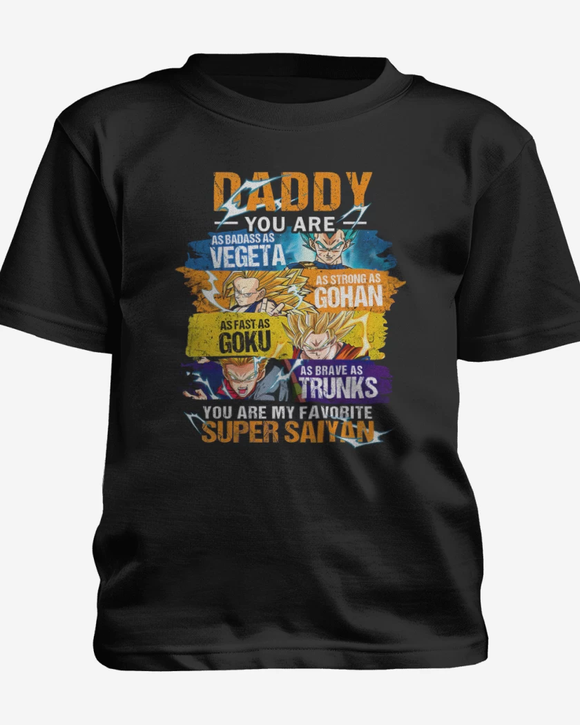 Polera de niño Favorite super saiyan 