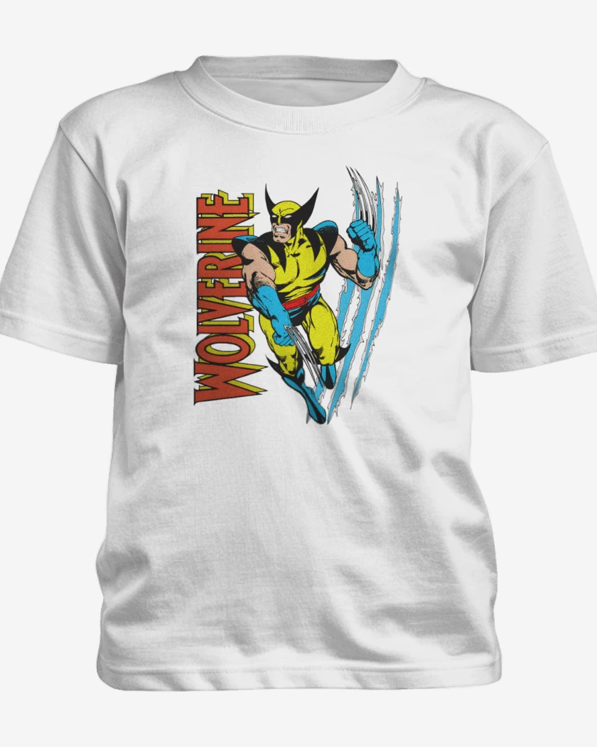 Polera de niño Blanco de Classic Wolverine