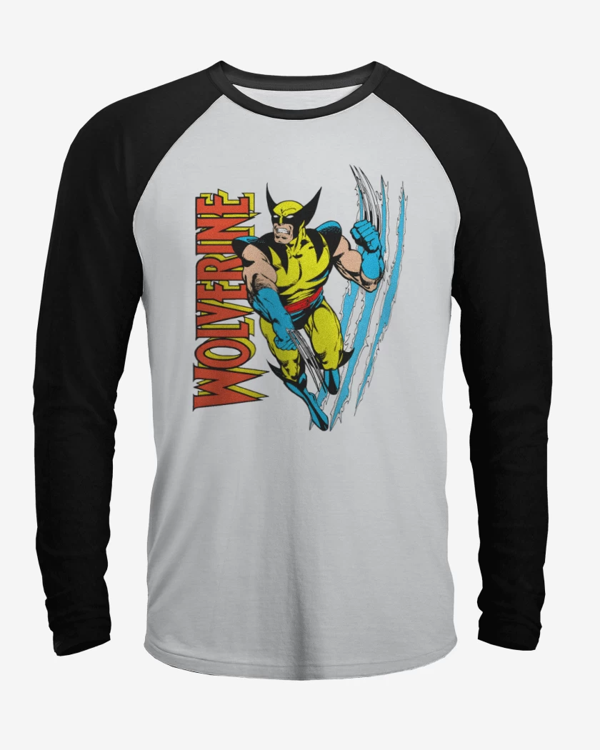 Polera Raglan Classic Wolverine