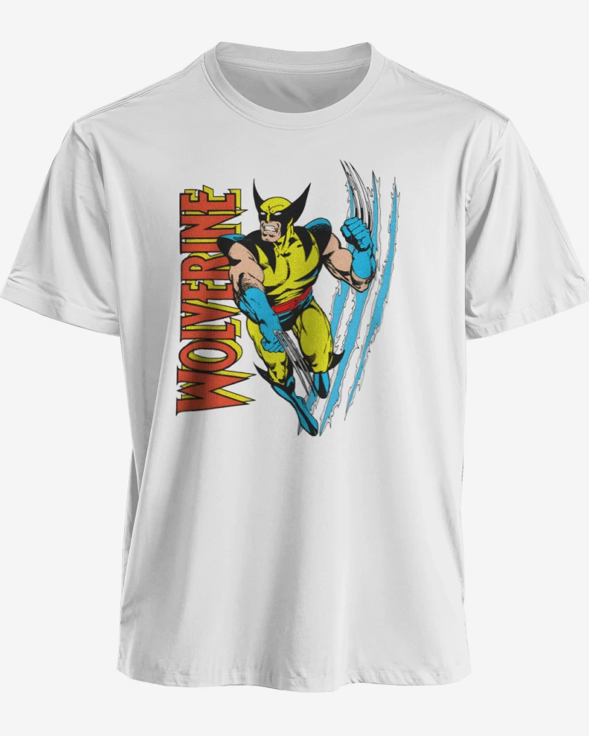 Polera premium Blanco de Classic Wolverine