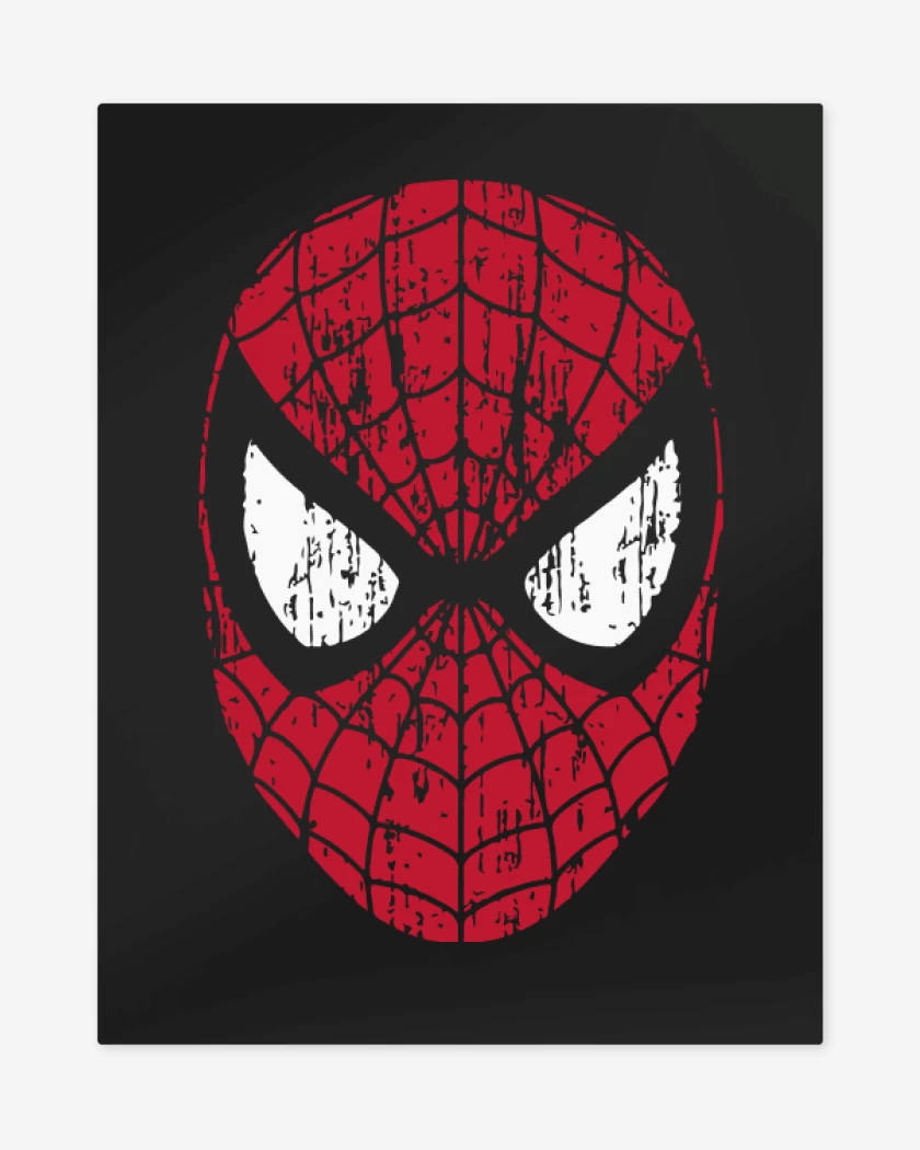 Print metalico Negro de Face