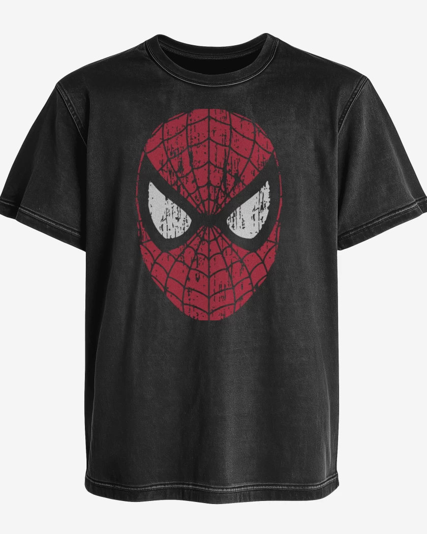 Polera desgastada Negro de Face