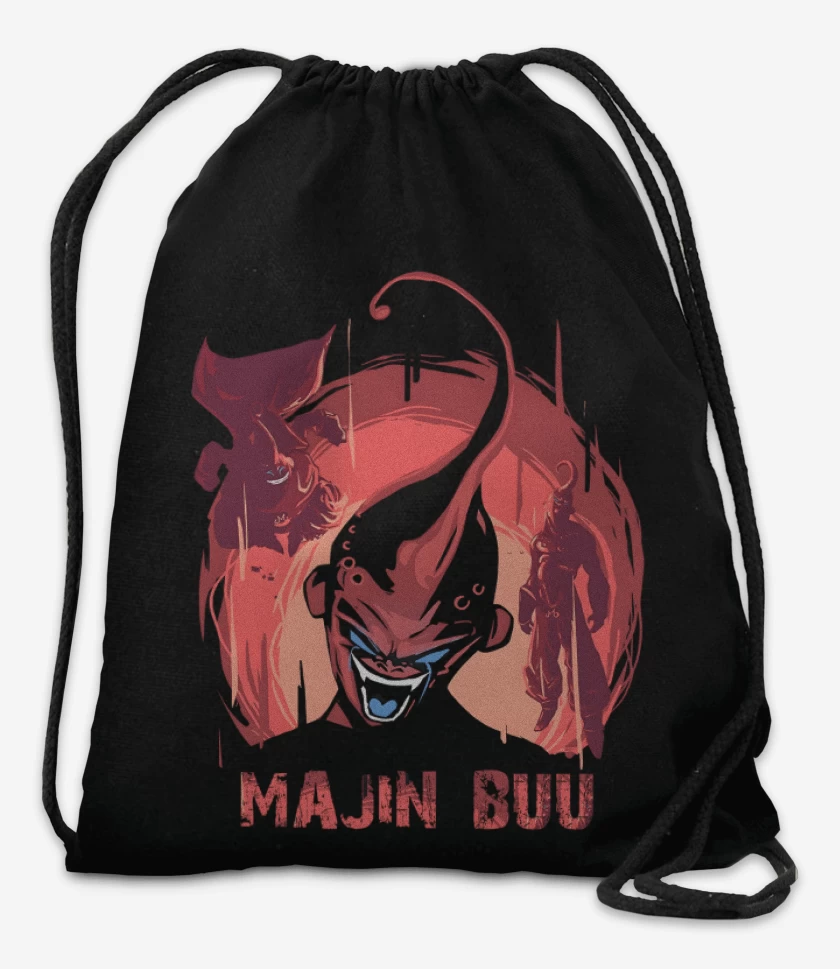 Mochila Negro de Majin Buu