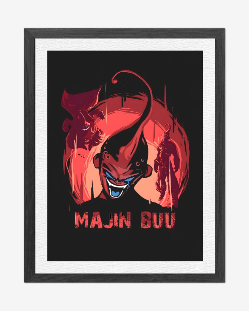 Cuadro decorativo Majin Buu